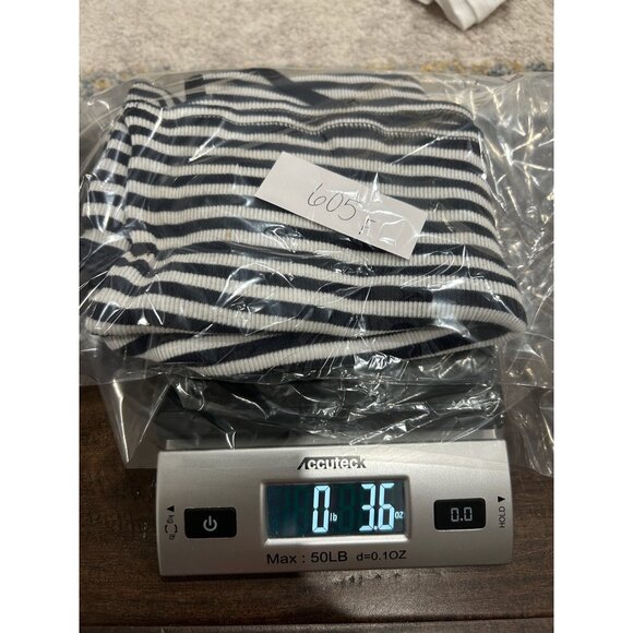 Major League Fitness Tampa Bay Rays Striped Sleeveless Tank Top Sz Large Navy - Picture 8 of 8